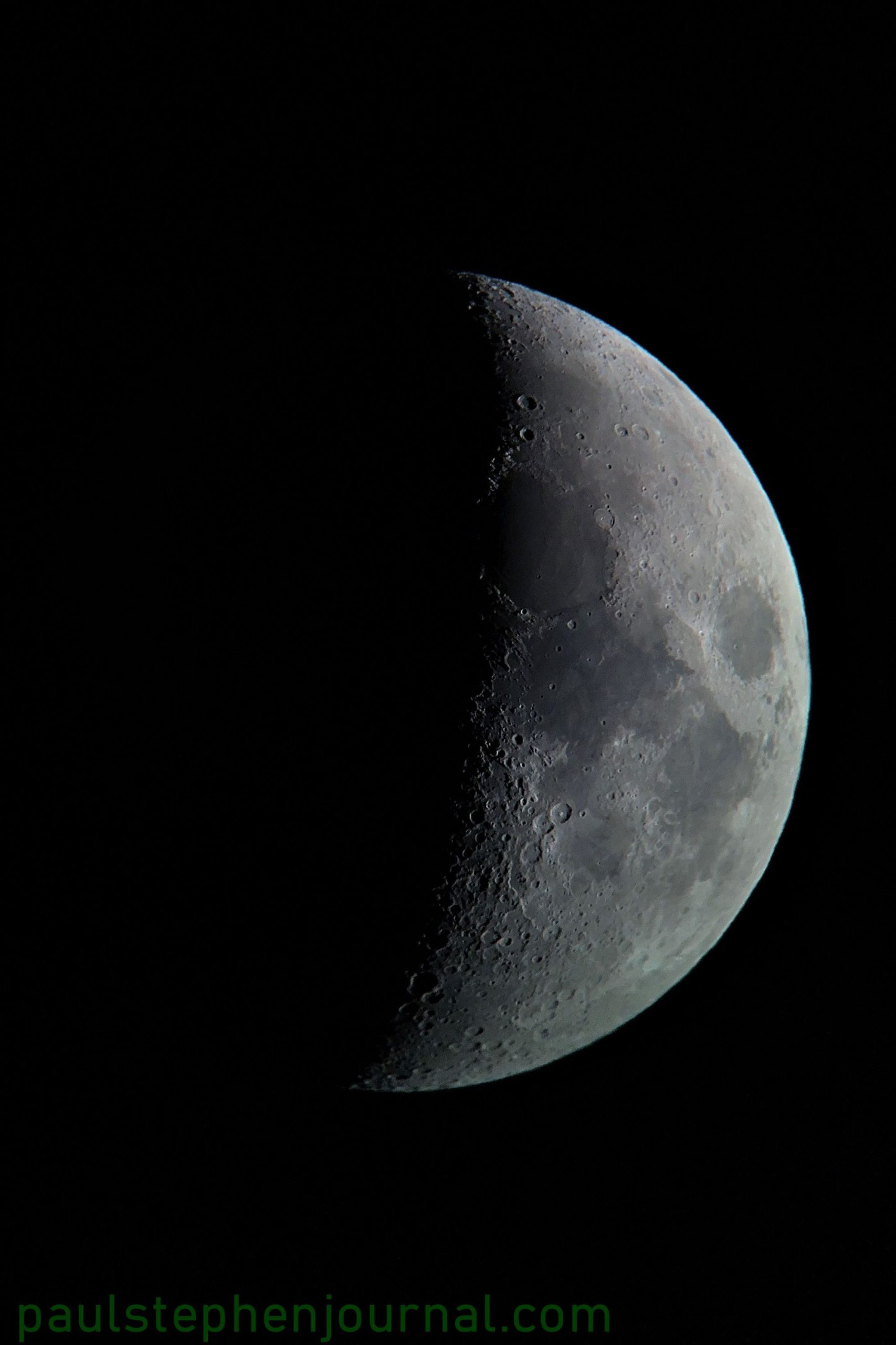 First Moon with iPhone 14 Pro