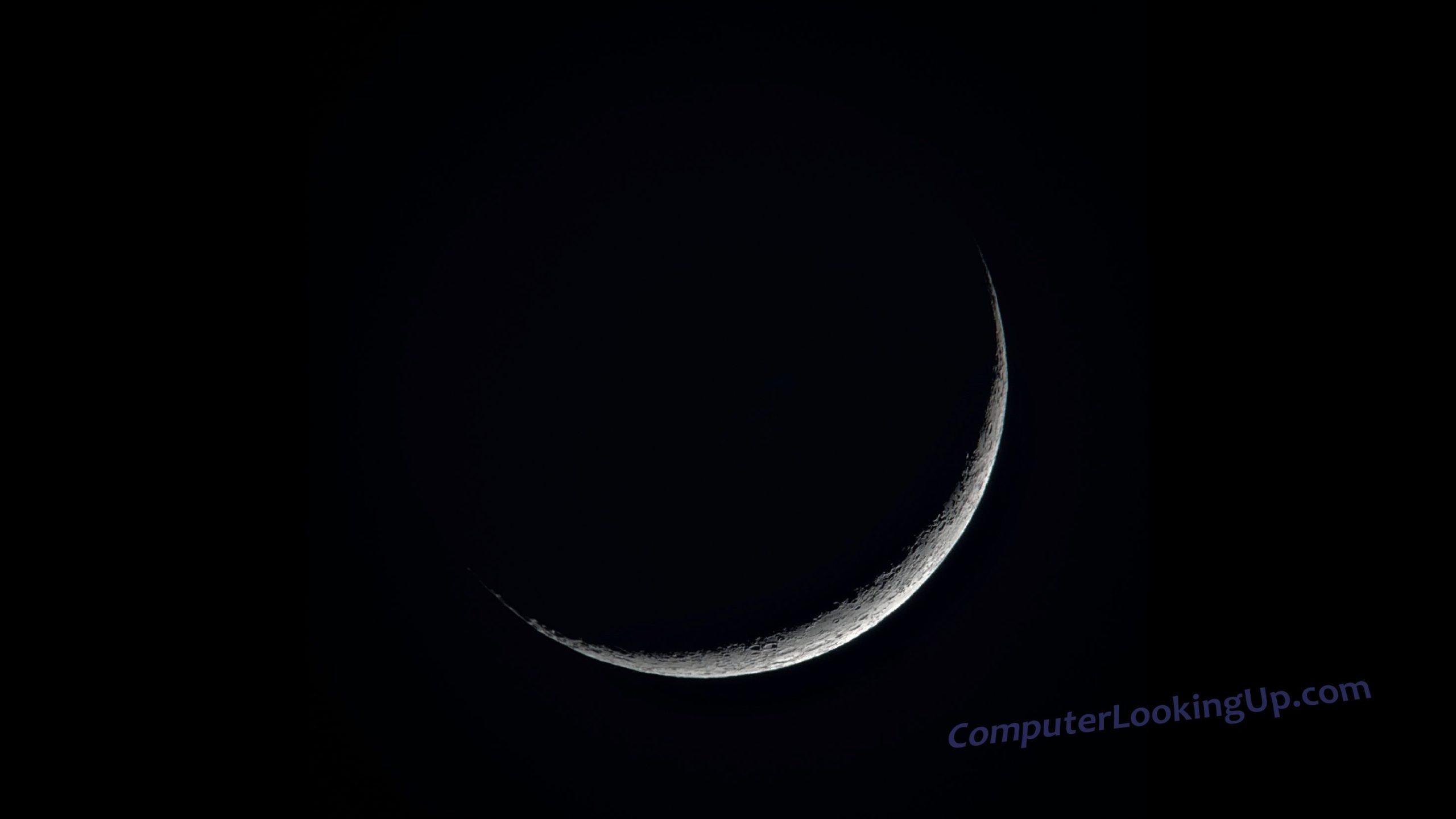 The 6.4% Waxing Crescent Moon, May 2023