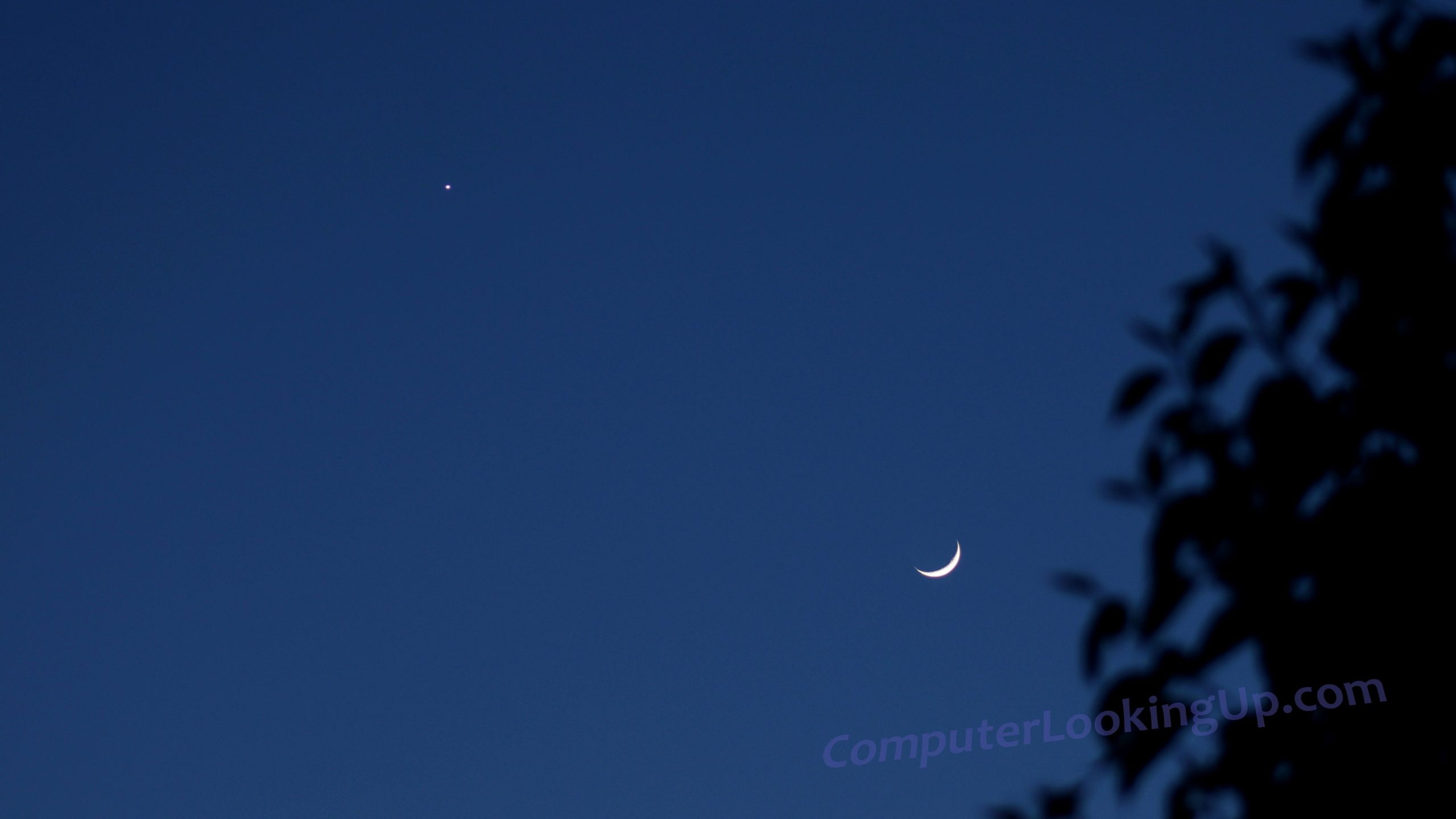 Venus and Moon, May 2023