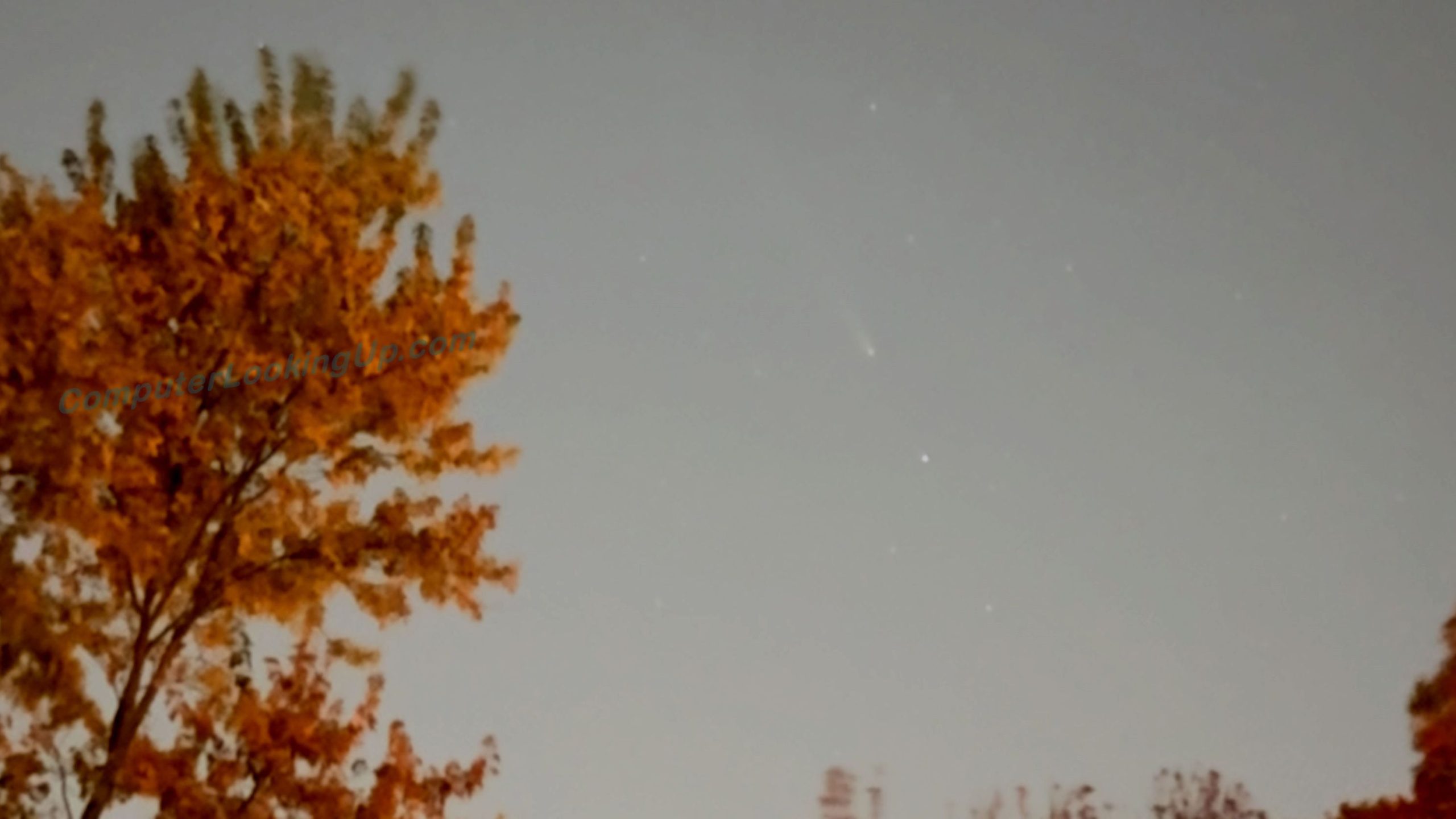 Fifth and Final Night of Comet A3