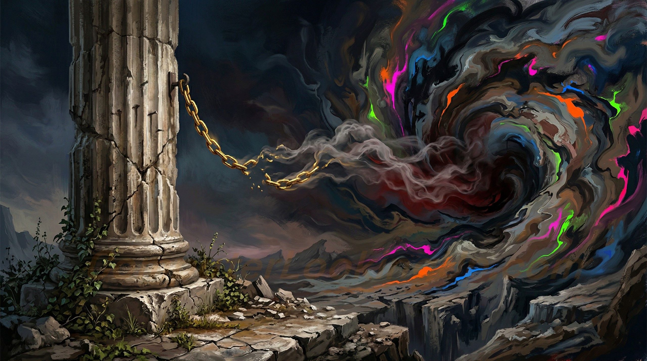 The Nihilism of Modern Freedom - Computer Looking Up